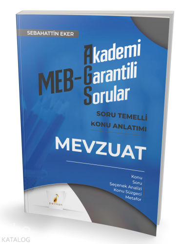 MEB – AGS Mevzuat Soru Temelli Konu Anlatımı