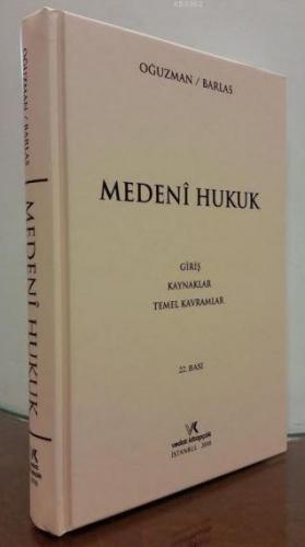 Medeni Hukuk - Barlas / Oğuzman ( 2016 )