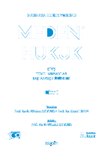 Medeni Hukuk Cilt: I