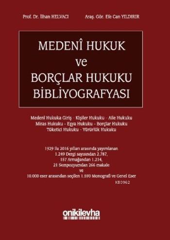 Medeni Hukuk ve Borçlar Hukuku Bibliyografyası