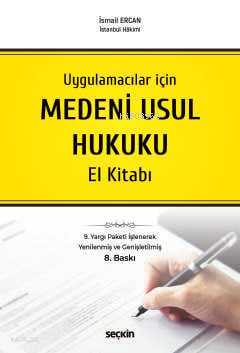Medeni Usul Hukuku El Kitabı (Ciltli);Uygulamacılar için