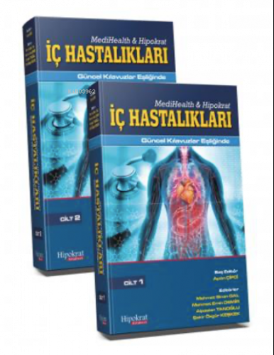 MediHealth & Hipokrat İç Hastalıkları 2 Cilt Set Güncel Kılavuzlar Eşliğinde