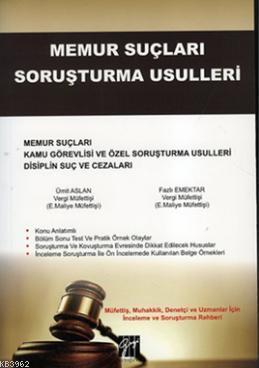 Memur Suçları Soruşturma Usulleri