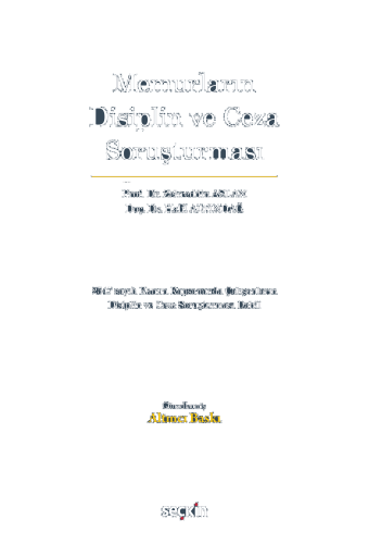 Memurların Disiplin ve Ceza Soruşturması