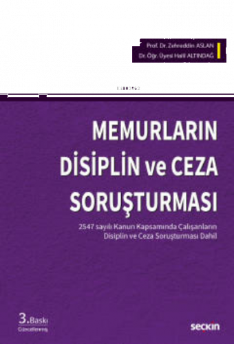 Memurların Disiplin ve Ceza Soruşturması