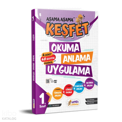 Meraklı Zihinler Yayınları 1. Sınıf Keşfet Okuma Anlama Uygulama Aşama