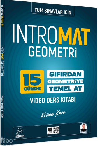 Mert Hoca Yayınları 15 Günde İntroMat Geometri Video Ders Kitabı