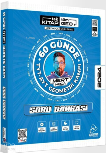 Mert Hoca Yayınları 2024 60 Günde Geometri TYT-AYT Geometri Kampı Soru Bankası