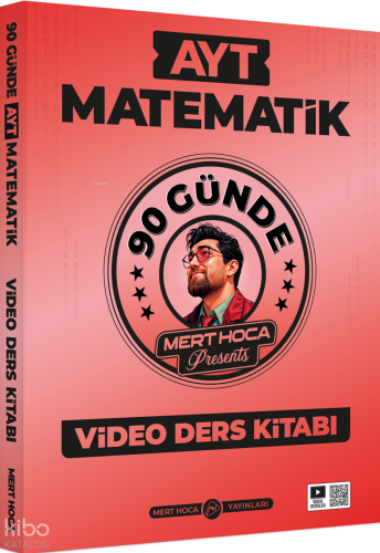 Mert Hoca Yayınları 2027 90 Günde AYT Matematik Video Ders Kitabı