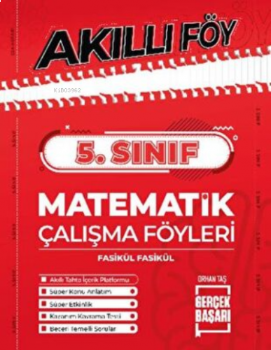 Metafor 5.Sınıf Matematik Akıllı Föy