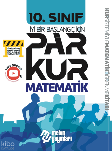 Metin Yayınları 10. Sınıf Parkur Matematik Soru Bankası Çözümlü