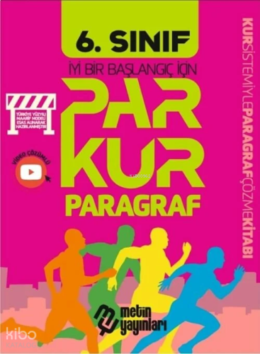 Metin Yayınları 6. Sınıf Parkur Paragraf Soru Bankası Çözümlü