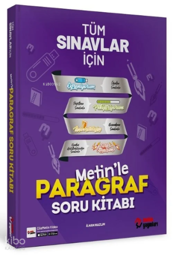 Metin Yayınları Metinle Paragraf Soru Kitabı