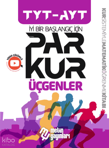 Metin Yayınları YKS TYT AYT Parkur Üçgenler Öğrenme Kitabı Çözümlü