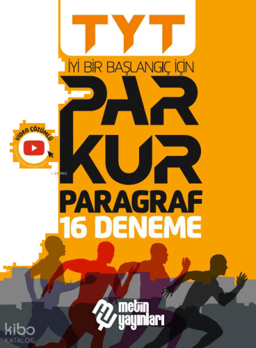 Metin Yayınları YKS TYT Parkur Paragraf 16 Deneme Çözümlü