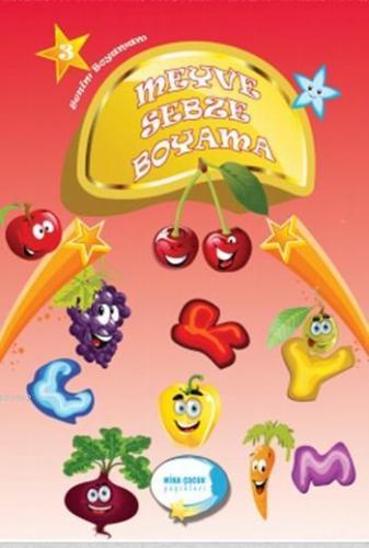 Meyve Sebze Boyama; Benim Boyamam Serisi 3