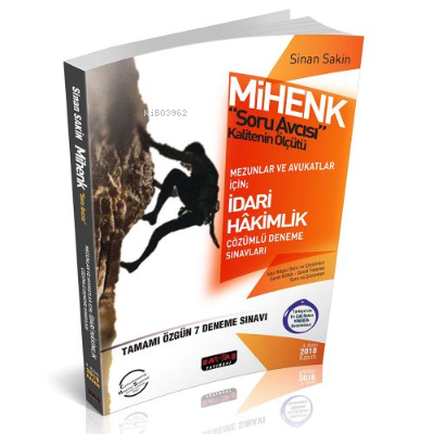 Mihenk Soru Avcısı İdari Hakimlik 7 Deneme