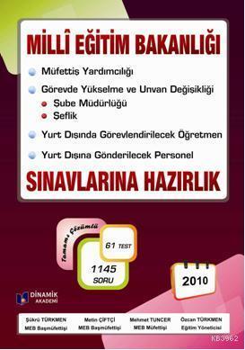 Milli Eğitim Bakanlığı Sınavlarına Hazırlık; 1145 Soru - 61 Test