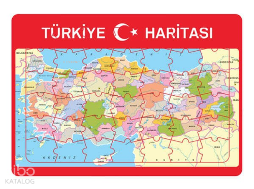 Minik Damla Yapboz (Türkiye Haritası)