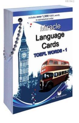 Miracle Language Cards TOEFL Words - 1