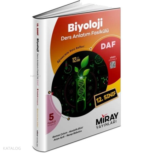 Miray 12. Sınıf Biyoloji Ders Anlatım Fasikülleri