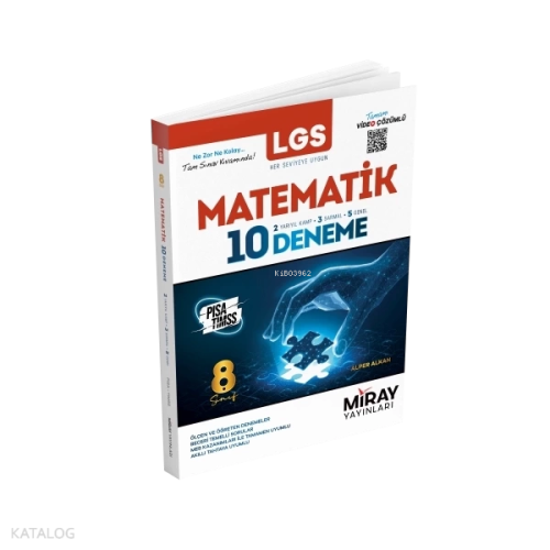 Miray 8. Sınıf Matematik 10 Deneme