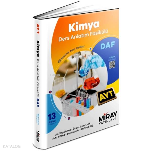 Miray AYT Kimya Ders Anlatım Fasikülleri