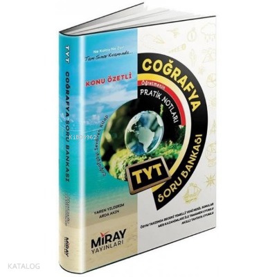 Miray TYT Coğrafya Konu Özetli Soru Bankası