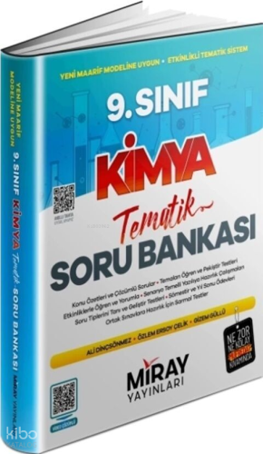 Miray Yayınları 9. Sınıf Kimya Tematik Konu Özetli Soru Bankası