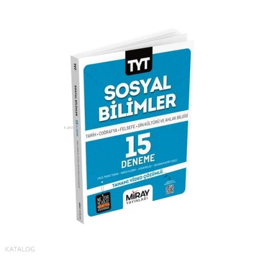 Miray Yayınları TYT Sosyal Bilimler 15 Deneme