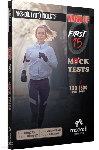 Modadil Yayınları YKSDİL (YDT) Warm Up - Fırst 15 - Mock Tests