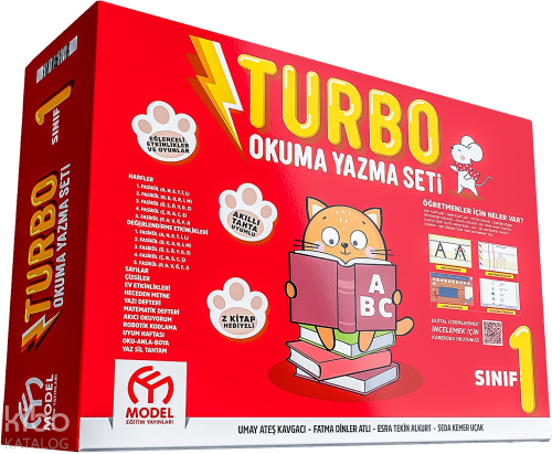 Model 1. Sınıf Turbo Okuma Yazma Seti
