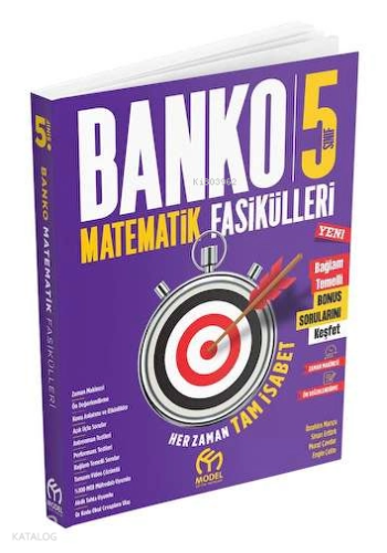 Model Eğitim 5. Sınıf Banko Matematik Fasikülleri