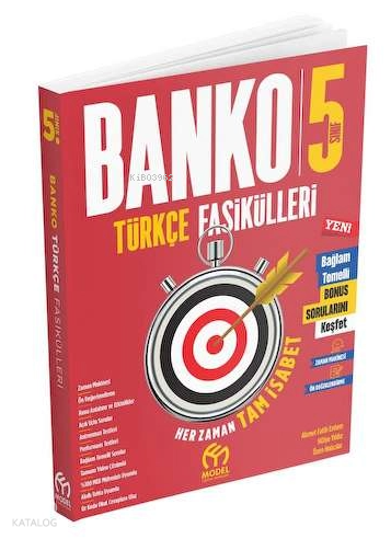 Model Eğitim 5. Sınıf Banko Türkçe Fasikülleri