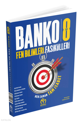 Model Eğitim 8. Sınıf Banko Fen Bilimleri Fasikülleri