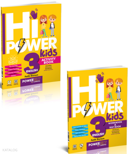 Model Eğitim Yayınları  3.Sınıf Hi! Power İngilizce Seti (2 Kitap)