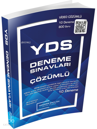 Modern English YDS Deneme Sınavları (Video Çözümlü )