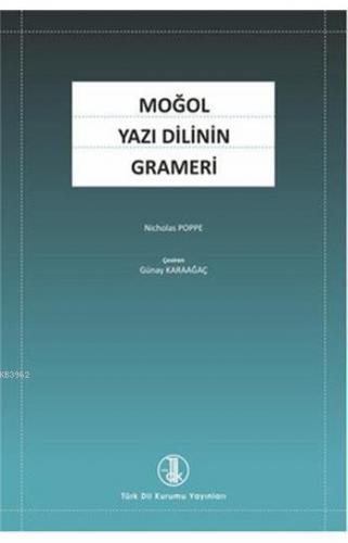 Moğol Yazı Dilinin Grameri