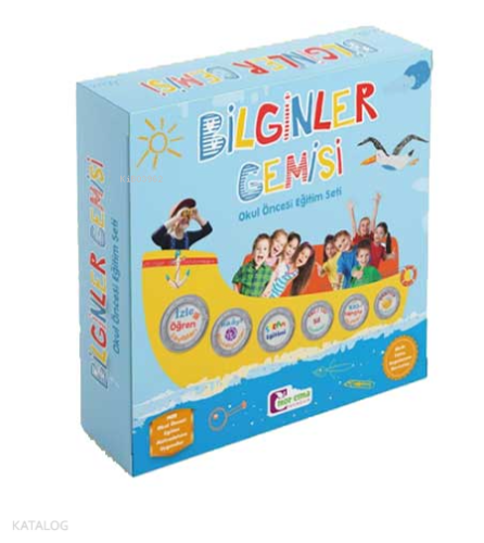 Mor Elma Bilginler Gemisi Eğitim Seti (4-5 Yaş)