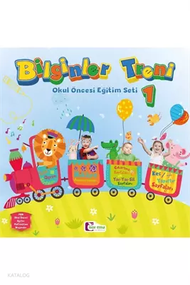 Mor Elma Bilginler Treni Eğitim Seti (3-4 Yaş)