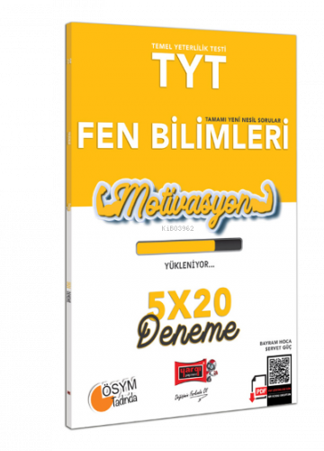 Motivasyon TYT Fen Bilimleri 5x20 Deneme