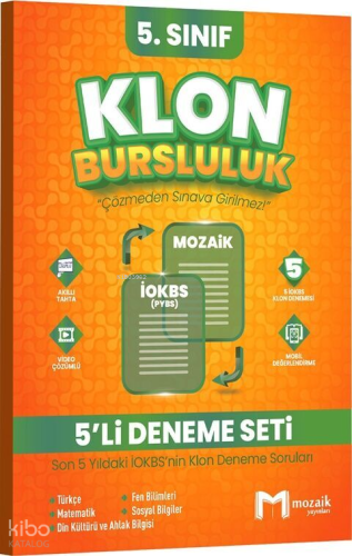 Mozaik Yayınları 5. Sınıf Klon 5 li Deneme Seti
