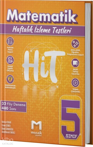 Mozaik Yayınları 5. Sınıf Matematik HİT 32 Deneme