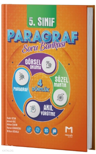 Mozaik Yayınları 5. Sınıf Paragraf Mozaik Soru Bankası