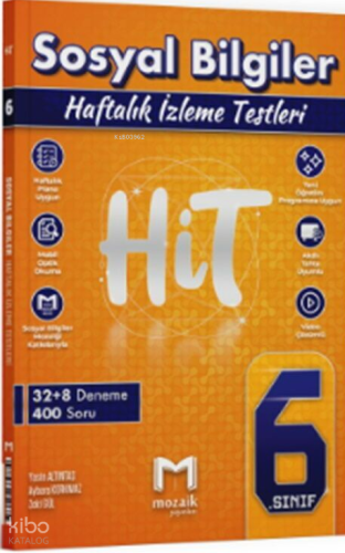 Mozaik Yayınları 6. Sınıf Sosyal Bilgiler HİT 32 Deneme