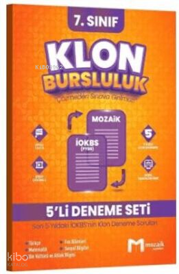 Mozaik Yayınları 7. Sınıf Klon 5 li Deneme Seti