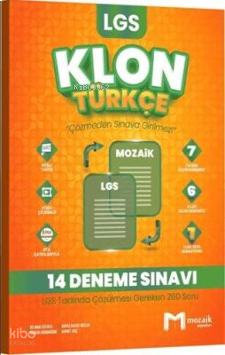 Mozaik Yayınları 8. Sınıf LGS Türkçe Klon 14 Deneme