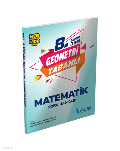 Muba 8. Sınıf Geometri Tabanlı Matematik Soru Bankası