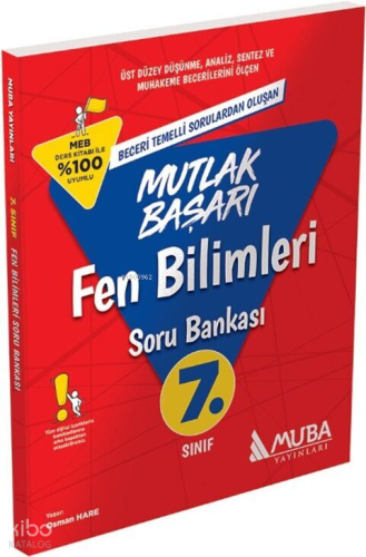 Muba Yayınları 7. Sınıf Fen Bilimleri Mutlak Başarı Soru Bankası