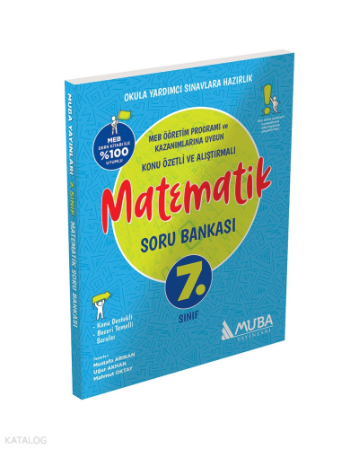 Muba Yayınları 7. Sınıf Matematik Soru Bankası